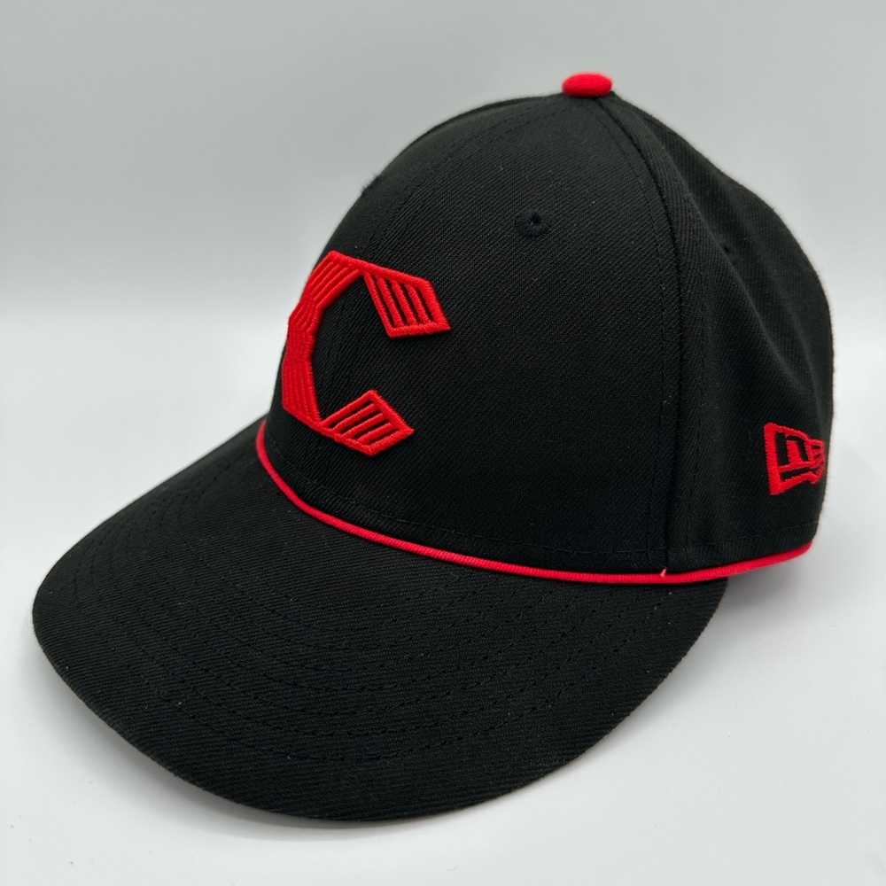 Cincinnati Reds Fitted *LOW PROFILE* Hat 6 7/8 New Era City Connect - Picture 3 of 12